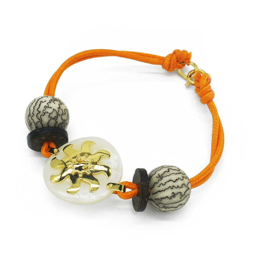 SUN & PALM SEED BRACELET